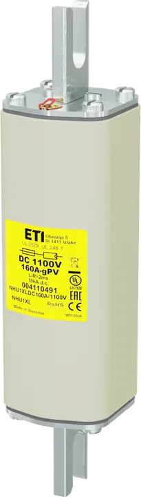 Зображення NHU1XL gPV 160A/1100V DC UL