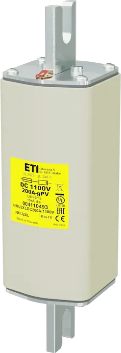 Зображення NHU2XL gPV 200A/1100V DC UL