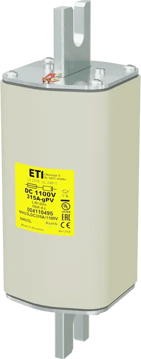 Зображення NHU3L gPV 315A/1100V DC UL