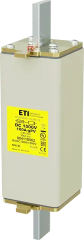 NH1XL gPV 100A/1500V DC UL