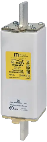 NHS1XL gPV 100A/1500V DC UL
