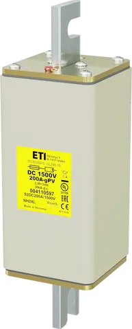 NHS2XL gPV 200A/1500V DC UL