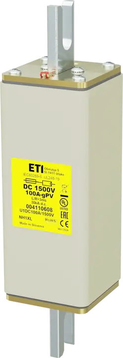 Зображення NHU1XL gPV 100A/1500V DC UL