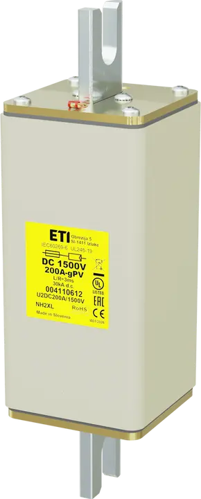 Зображення NHU2XL gPV 200A/1500V DC UL