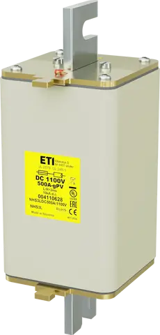 NHS3L gPV 500A/1100V DC UL
