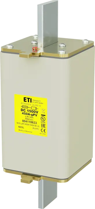 Зображення NH3L gPV 450A/1500V DC UL