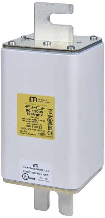 Зображення NHS3L gPV 400A/1500V DC UL