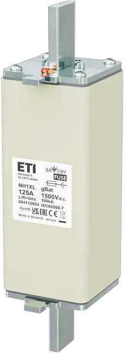 Зображення NH1XL gBat 125A/1500V DC
