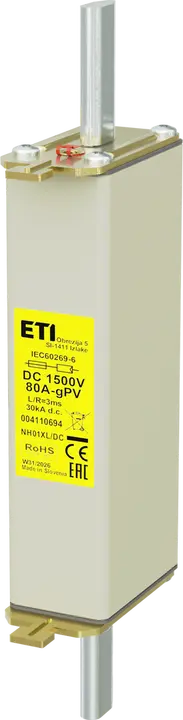 Зображення NH01XL gPV 80A/1500V DC