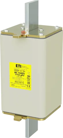 NH3L gPV 315A/1500V DC 70kA
