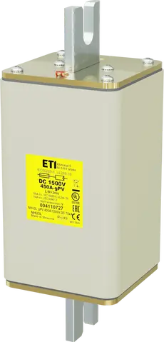 NHU3L gPV 450A/1500V DC 70kA