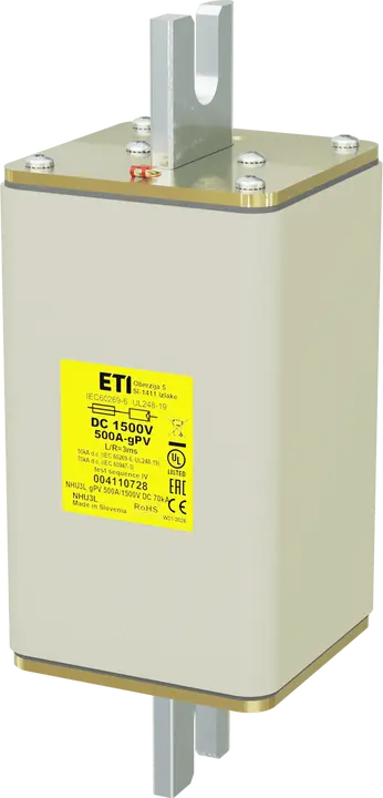Зображення NHU3L gPV 500A/1500V DC 70kA