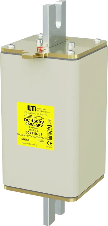 Зображення NHU3L/MS gPV 450A/1500V DC UL