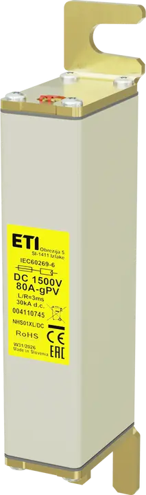 Зображення NHS01XL gPV 80A/1500V DC