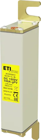 NHS01XL gPV 100A/1500V DC