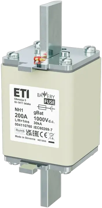 Зображення NH1 gBat 200A/1000V DC