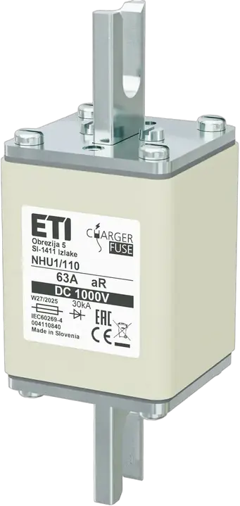 Зображення NHU1/110 aR 63A/1000V DC