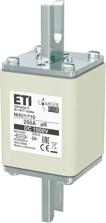 Зображення NHU1/110 aR 250A/1000V DC