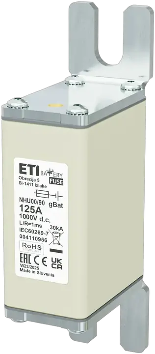 Зображення NHU00/90 gBat 125A/1000V DC