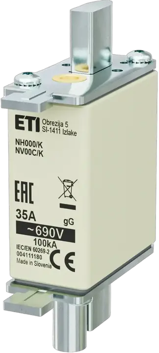 Зображення NH000/K gG 35A/690V