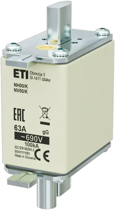 Зображення NH00/K gG 63A/690V