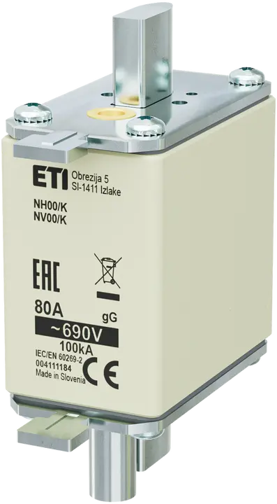 Зображення NH00/K gG 80A/690V