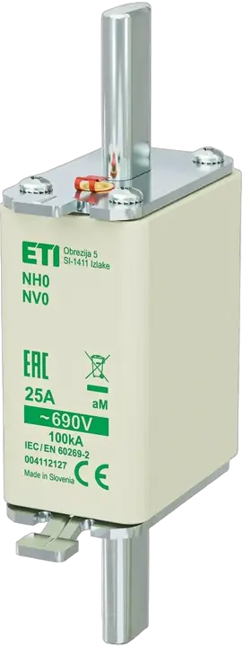 Зображення NH0 aM 25A/690V