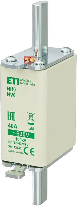 Зображення NH0 aM 40A/690V