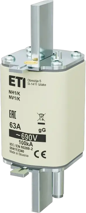 Зображення NH1/K gG 63A/690V