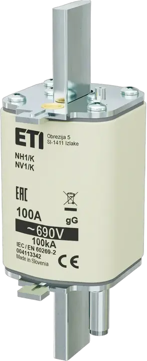 Зображення NH1/K gG 100A/690V