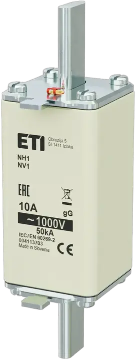 Зображення NH1/85 gG 10A/1000V
