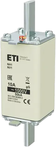 Зображення NH1/85 gG 10A/1000V