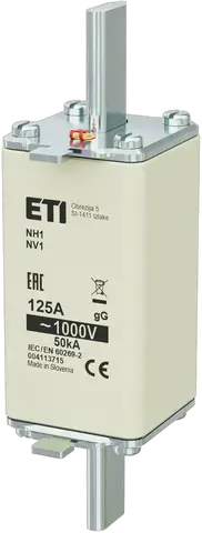 Зображення NH1/85 gG 125A/1000V