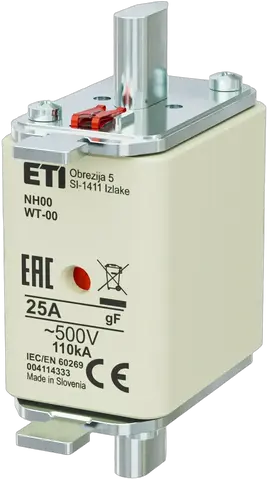 Зображення NH00 gF 25A/500V