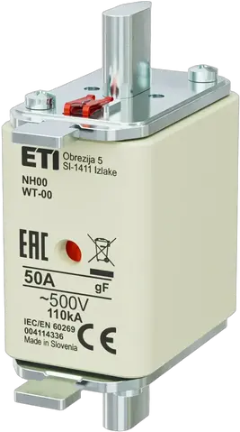 NH00 gF 50A/500V