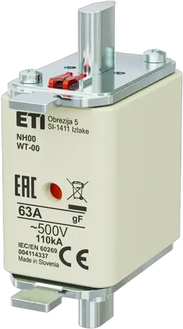 Зображення NH00 gF 63A/500V