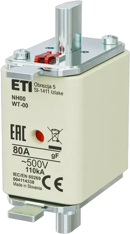 Зображення NH00 gF 80A/500V