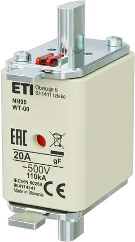 Зображення NH00 gF 20A/500V
