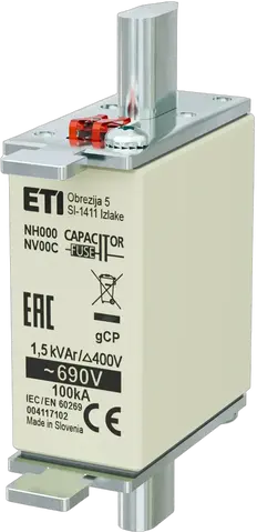 Зображення NH000 gCP 1,5kVAr/690V