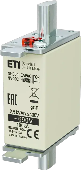 Зображення NH000 gCP 2,5kVAr/690V