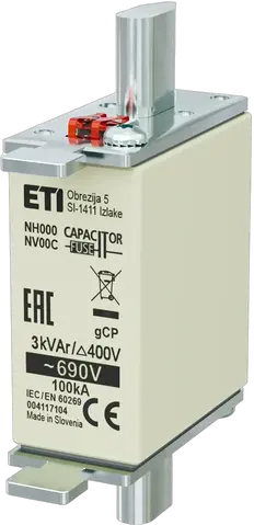 Зображення NH000 gCP 3kVAr/690V