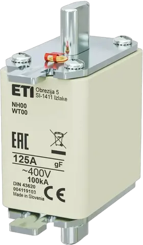 Зображення NH00 gF 125A/400V