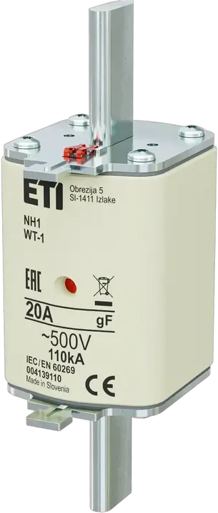 Зображення NH1 gF 20A/500V