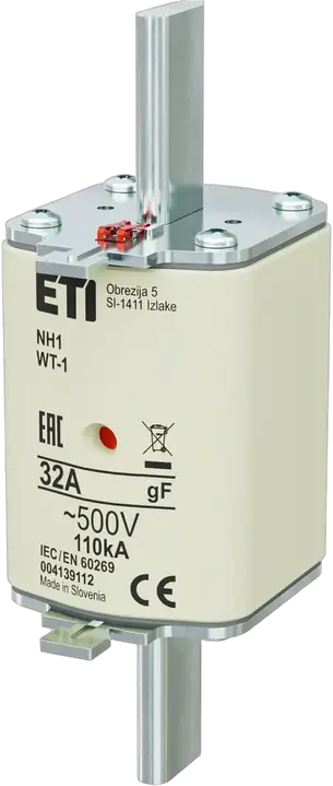 Зображення NH1 gF 32A/500V