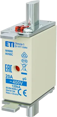 Зображення NH000 gG 20A/400V