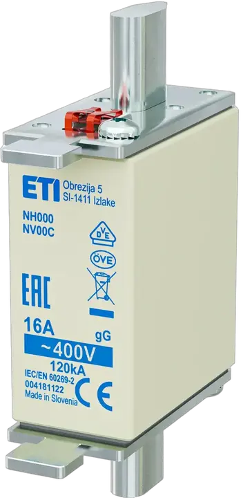 Зображення NH000 gG 16A/400V korr.
