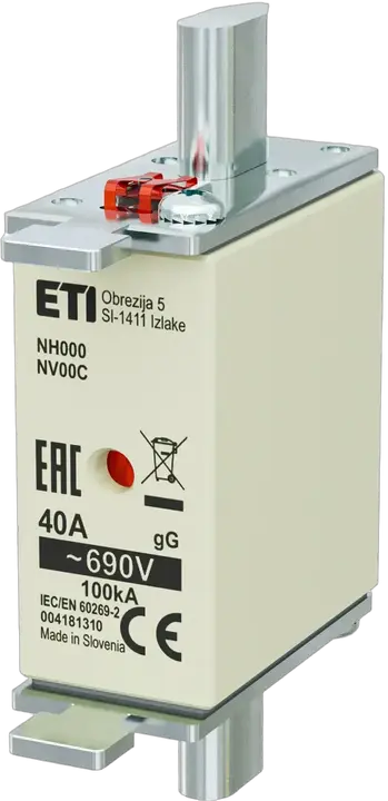 Зображення NH000 gG 40A/690V