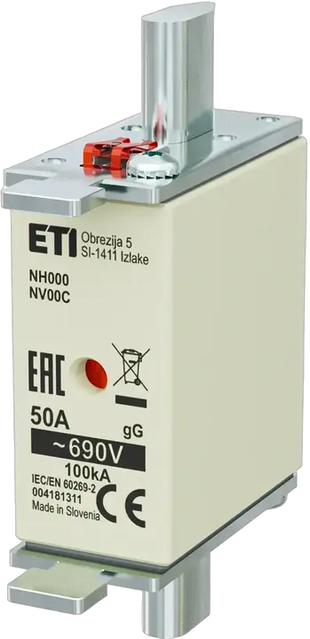 Зображення NH000 gG 50A/690V