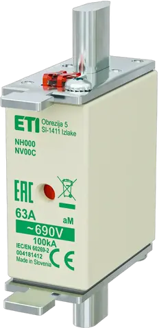 Зображення NH000 aM 63A/690V