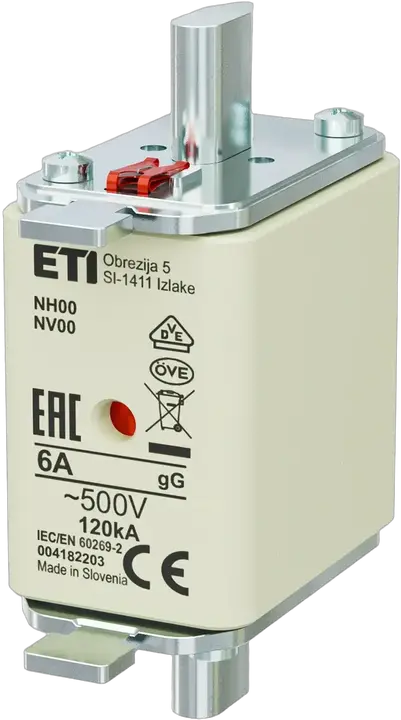 Зображення NH00 gG 6A/500V